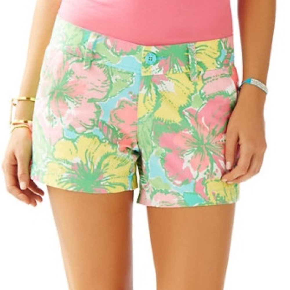 Lilly Pulitzer Callahan Shorts - Shorely Blue